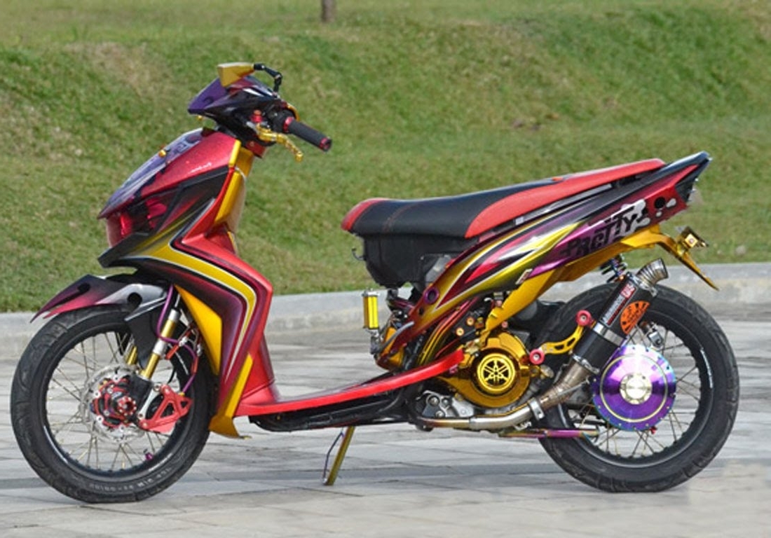 contoh modifikasi drag mio soul gt