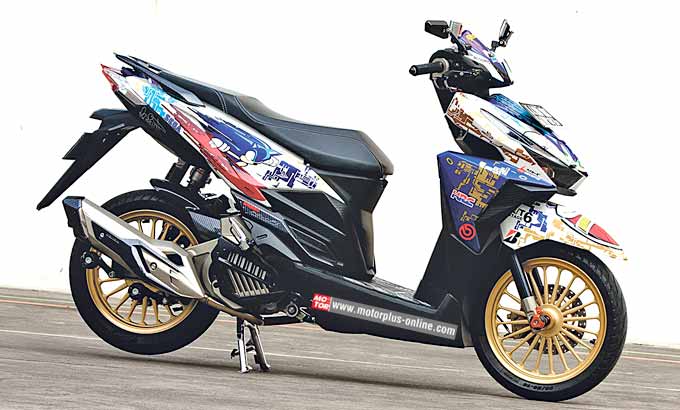 Modifikasi Vario 25 Modifikasi Vario 150 Warna Putih Terbaru 2020 Gambar Modifikasi Motor 1612