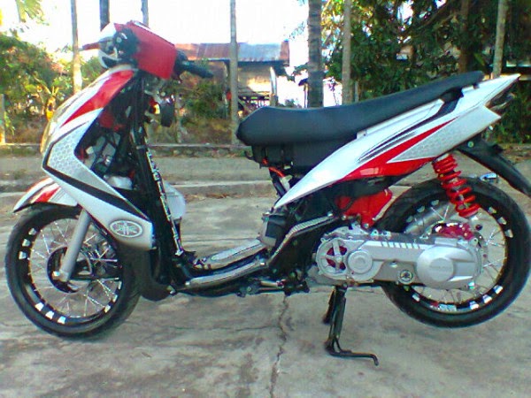 50 Gambar Modifikasi Mio Soul Keren & Elegan | Modif Drag