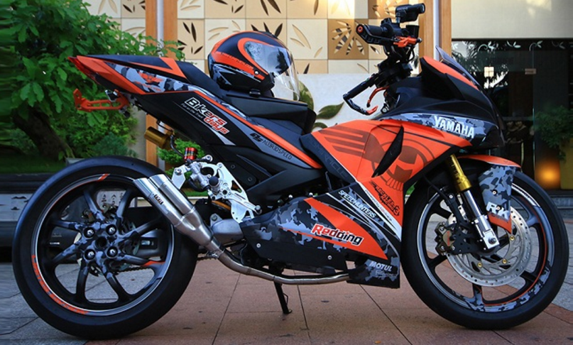 50 Gambar Modifikasi Yamaha MX King 150 Gagah & Sporty | Modif Drag