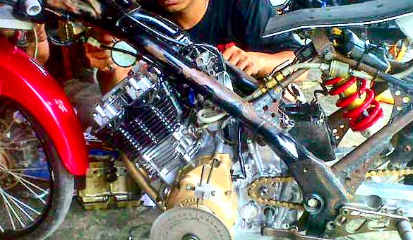 Cara Bore-Up Harian Motor Satria FU 200cc Aman